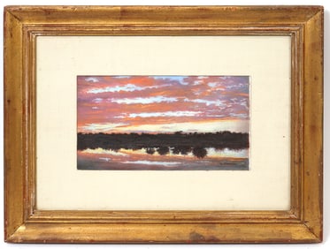 Michael Hodowal Coastal Sunset O/C Painting
