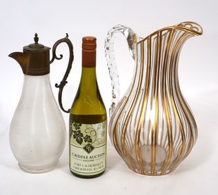 Two Venetian Glass Pitchers