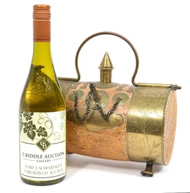 Catalan Cork and Brass Bojito Water Canteen