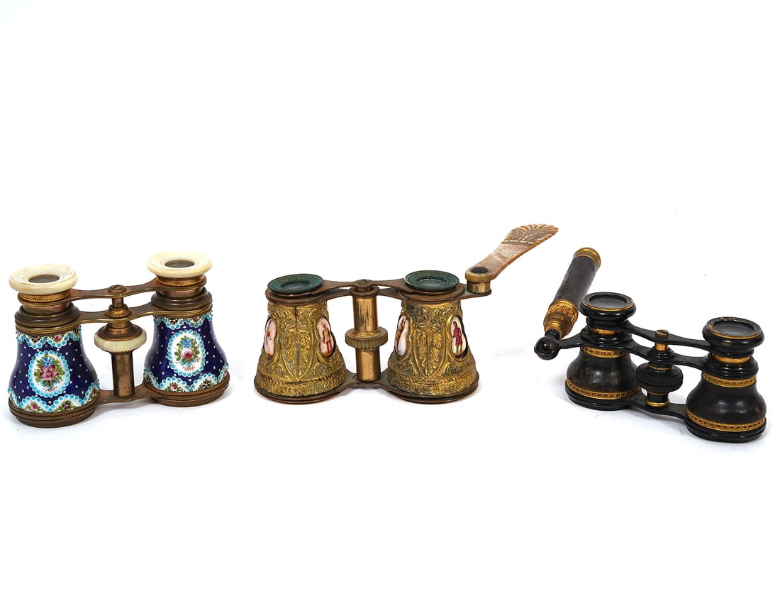 Group of Three French Opera Binoculars (1 of 10)