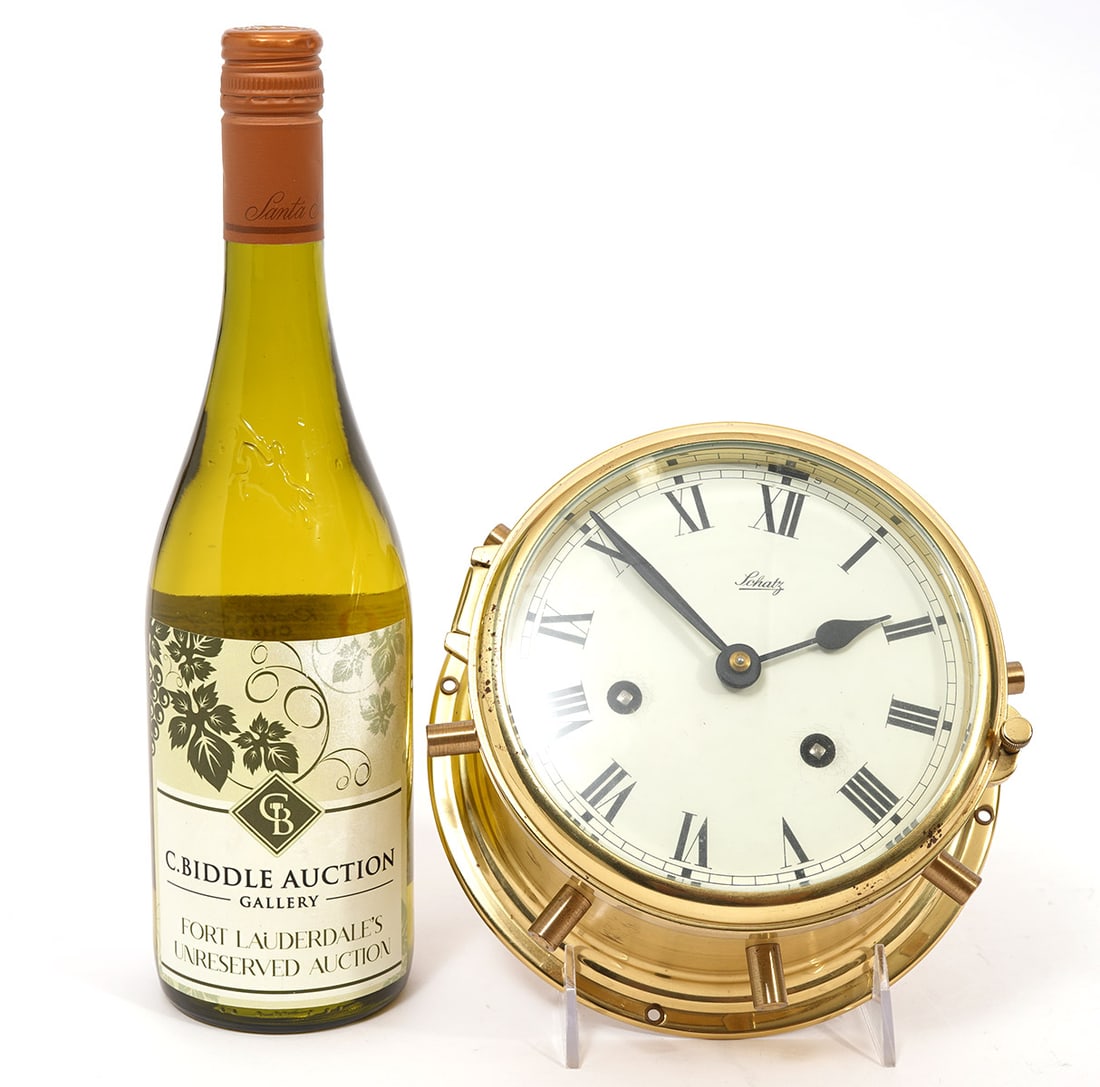 Schatz Brass Ship's Clock (1 of 5)