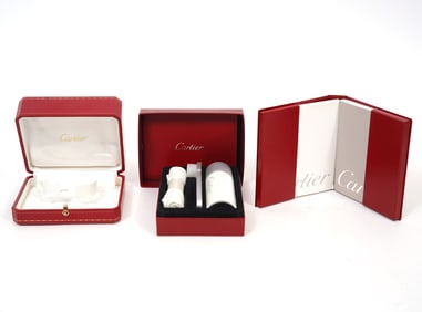 Cartier Watch Box, Accessories and Booklet