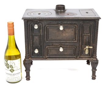 Cast Iron Wood Burning Stove Salesman's Sample