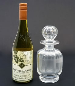 Baccarat Crystal Wine Decanter