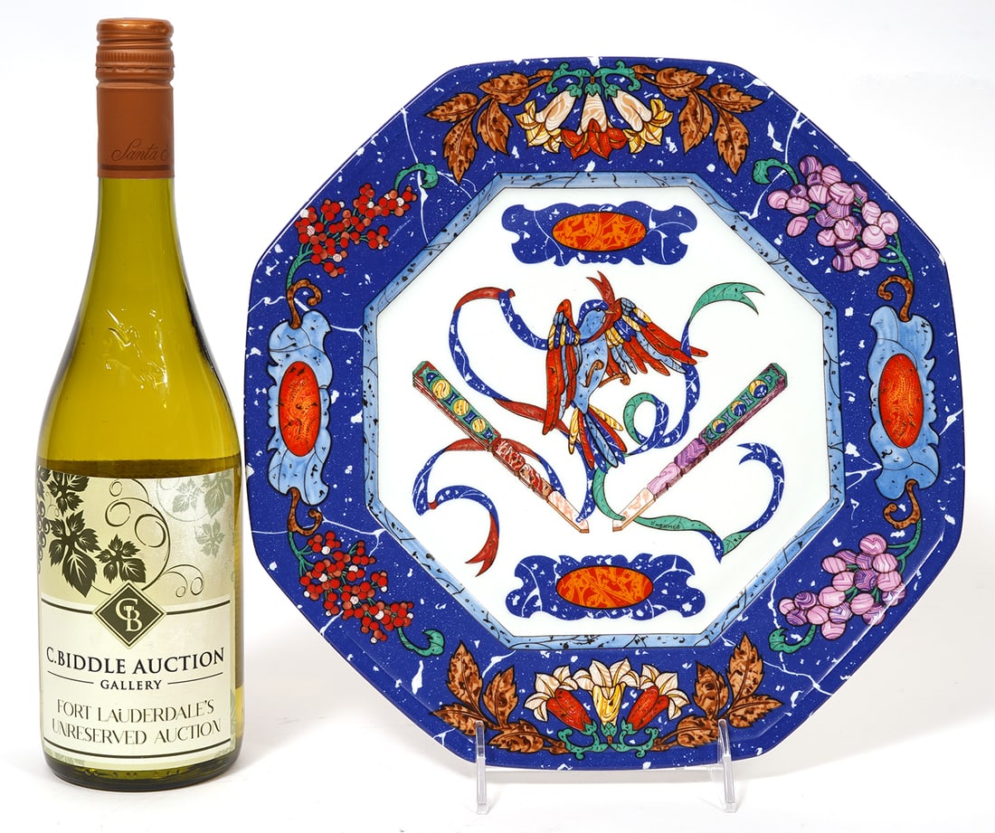 Hermes "Marqueterie de Pierres" Cabinet Plate (1 of 6)