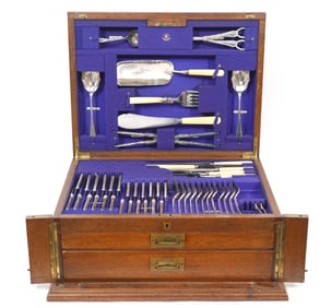 Mappin & Webb Silverplate Partial Flatware Set