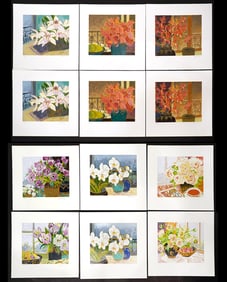 12 Ellen Gunn Signed & Numbered Serigraphs