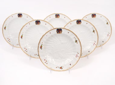Mottahedeh Vista Alegre "Swan" Salad Plates