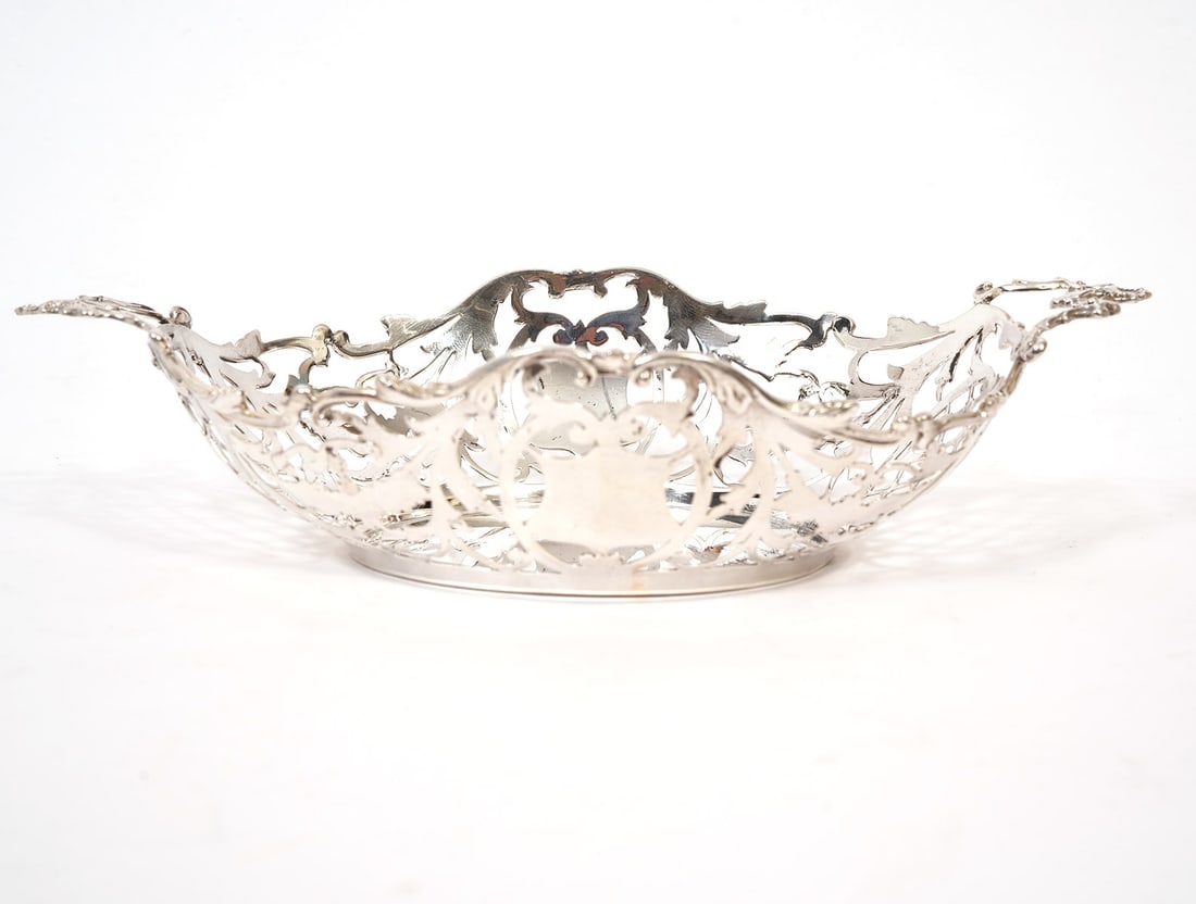 Gorham Reticulated Sterling Silver Basket (1 of 10)
