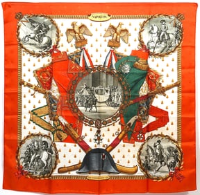 Hermes 'Napoleon' Silk Scarf