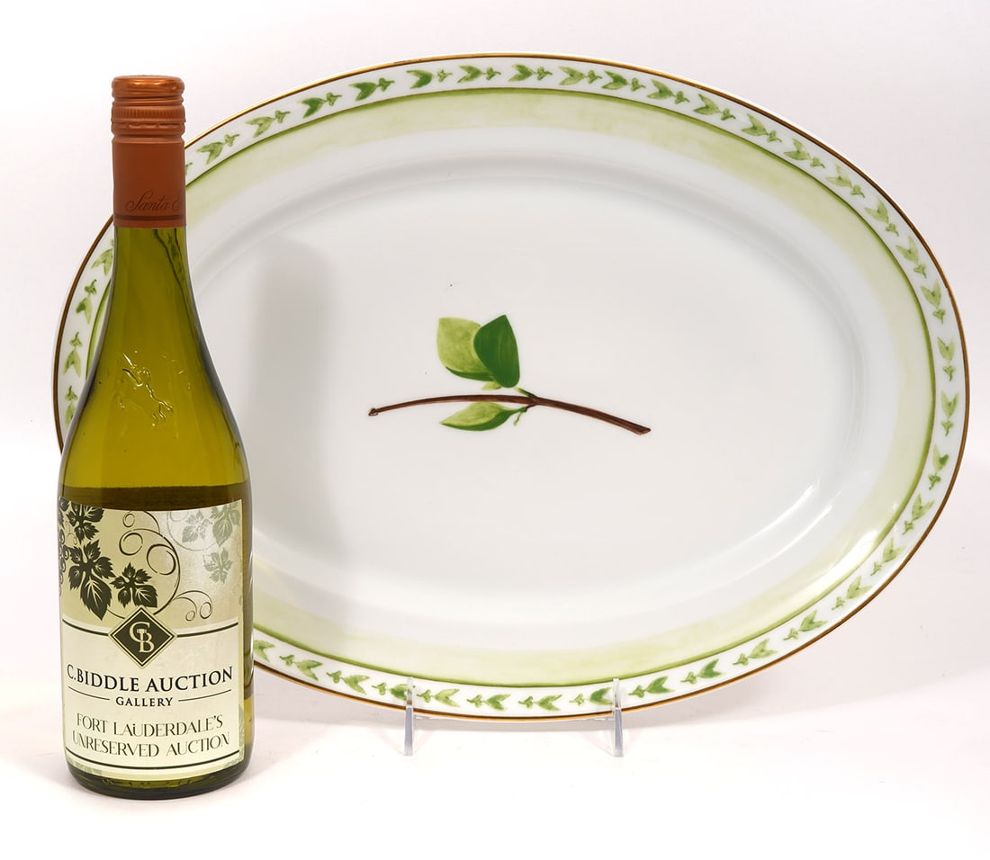 Christian Tortu Raynaud Limoges "Verdures" Platter (1 of 5)