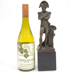 Napoleon Bronze Sculpture on Slate Plinth