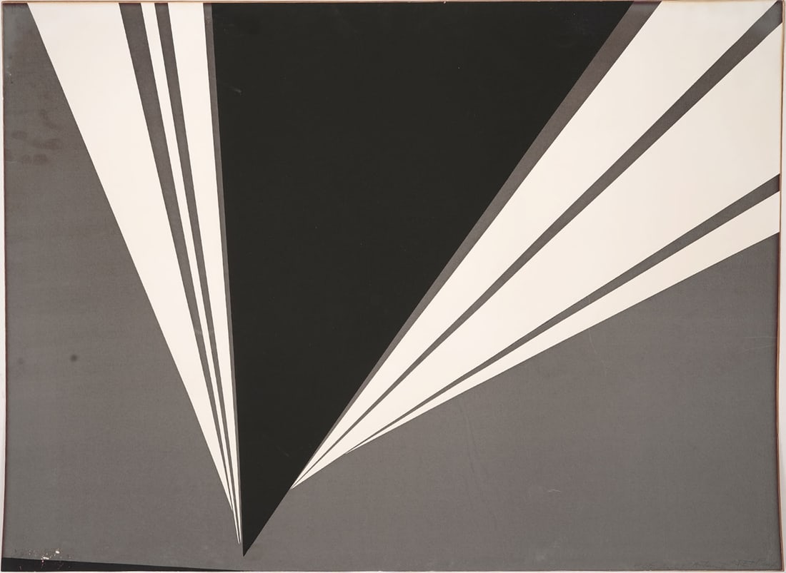 Rita Letendre Abstract Expressionism Serigraph (1 of 9)