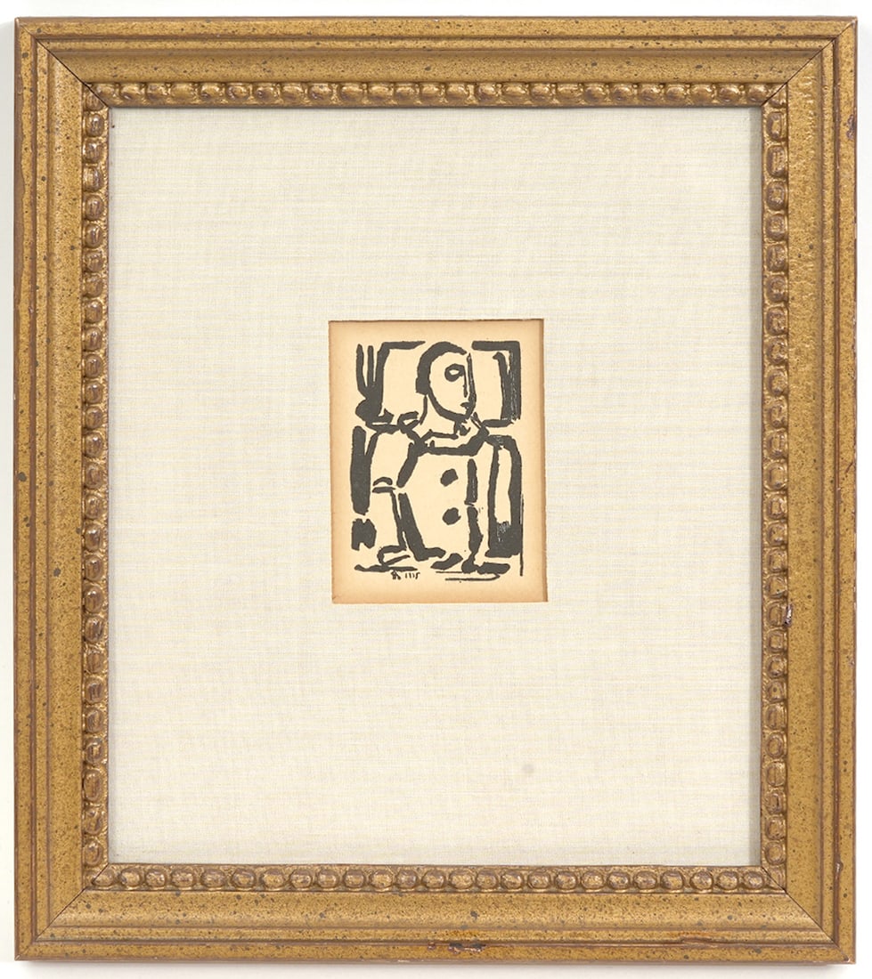 Georges Rouault 'La Table de Matieres' Woodcut (1 of 4)