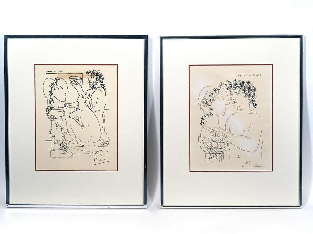 Two After Picasso Prints From Vollard Suite (1 of 8)