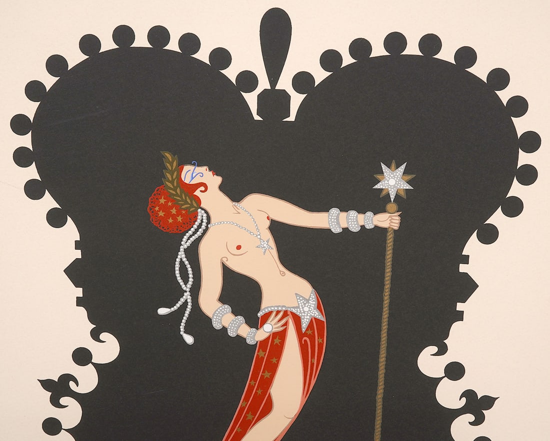 Erte "Pride" Serigraph Signed & Numbered - 3