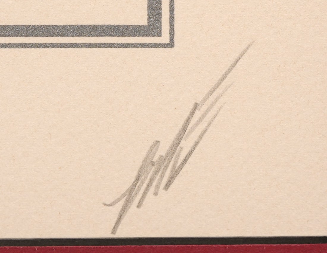 Erte "Pride" Serigraph Signed & Numbered - 5