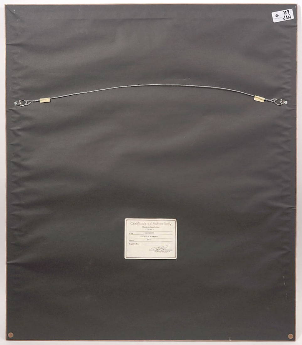 Erte "Pride" Serigraph Signed & Numbered - 7