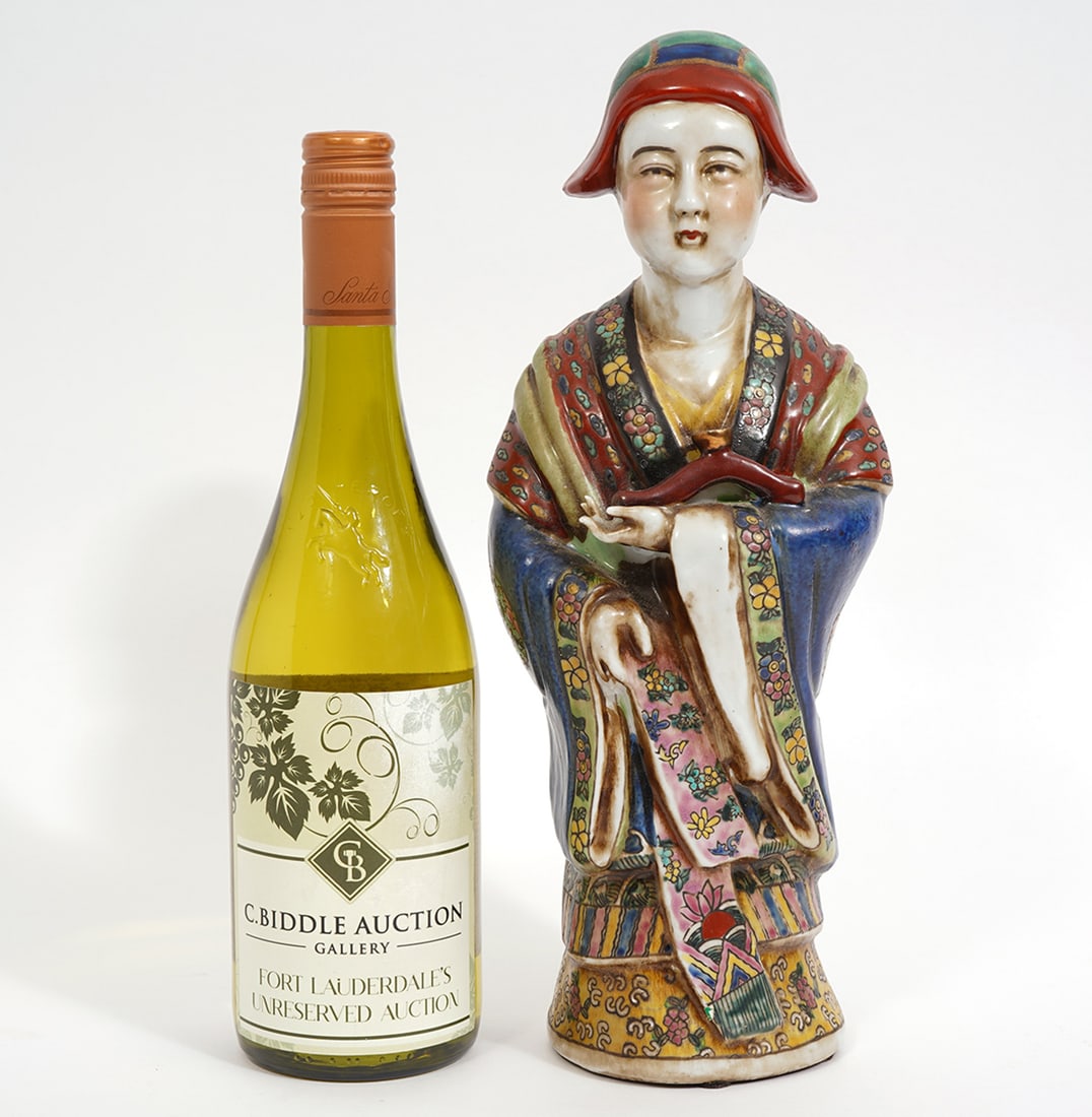 Chinese Porcelain Standing Figurine (1 of 8)