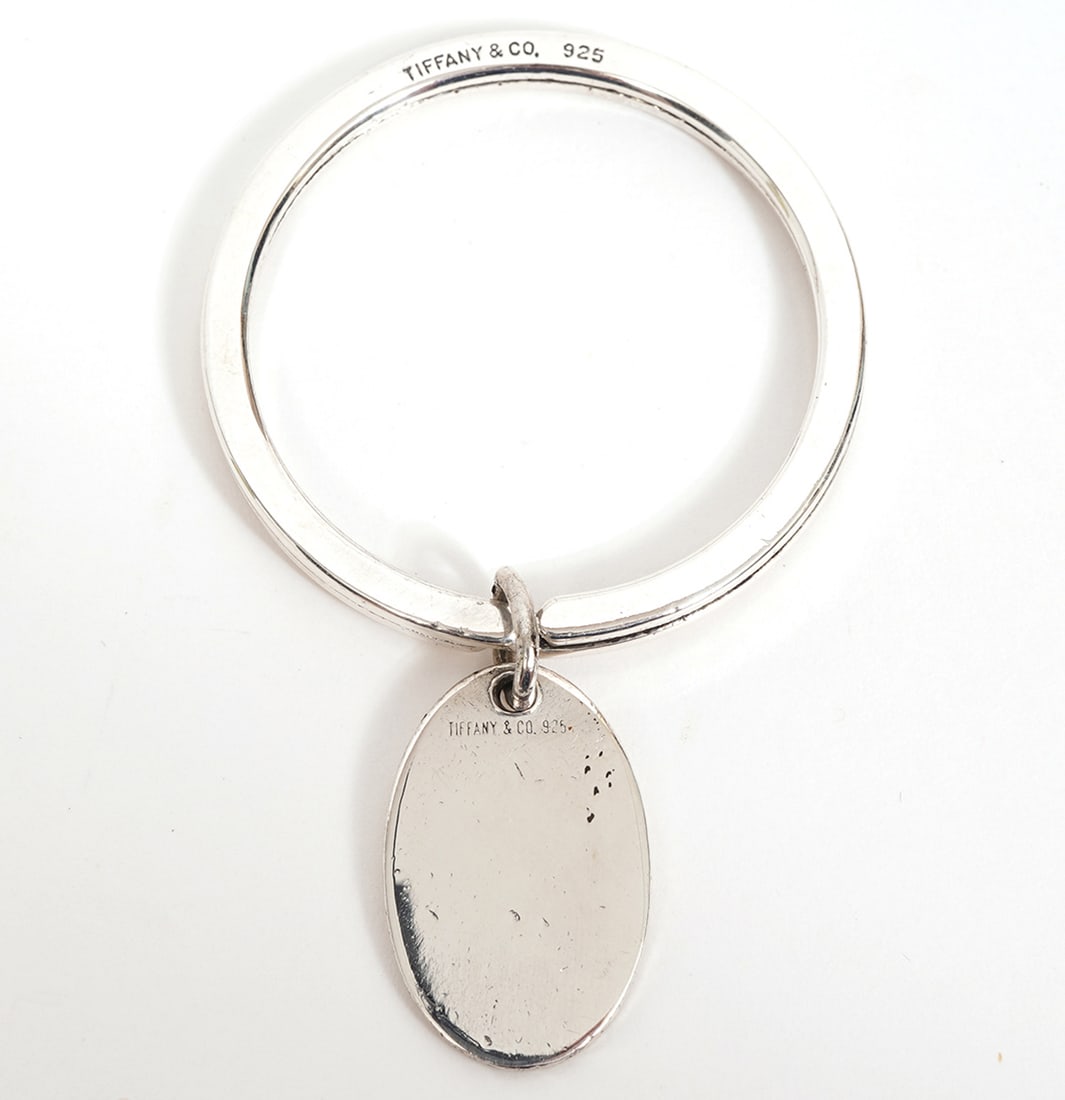Tiffany & Co. Round Sterling Key Chain (1 of 5)