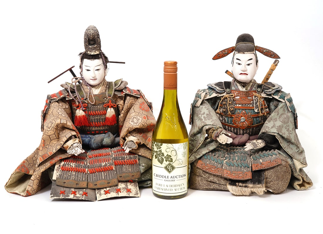 Two Japanese Samurai Dolls (1 of 15)