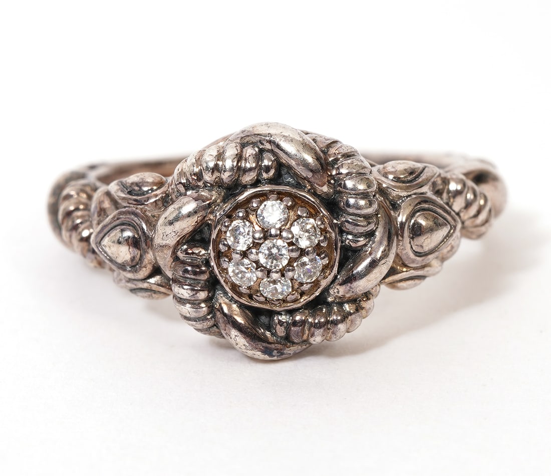 John Hardy 'Jai' Sterling Silver Knot Ring (1 of 8)