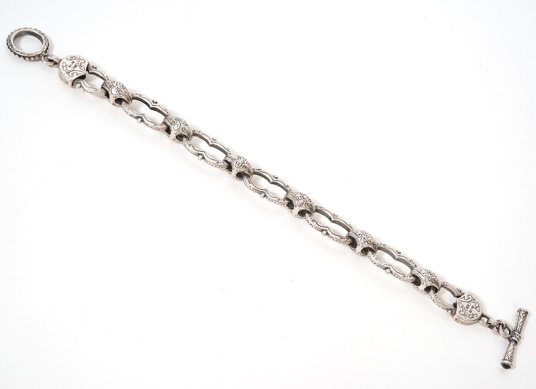 Konstantino Sterling Silver Link Bracelet (1 of 9)
