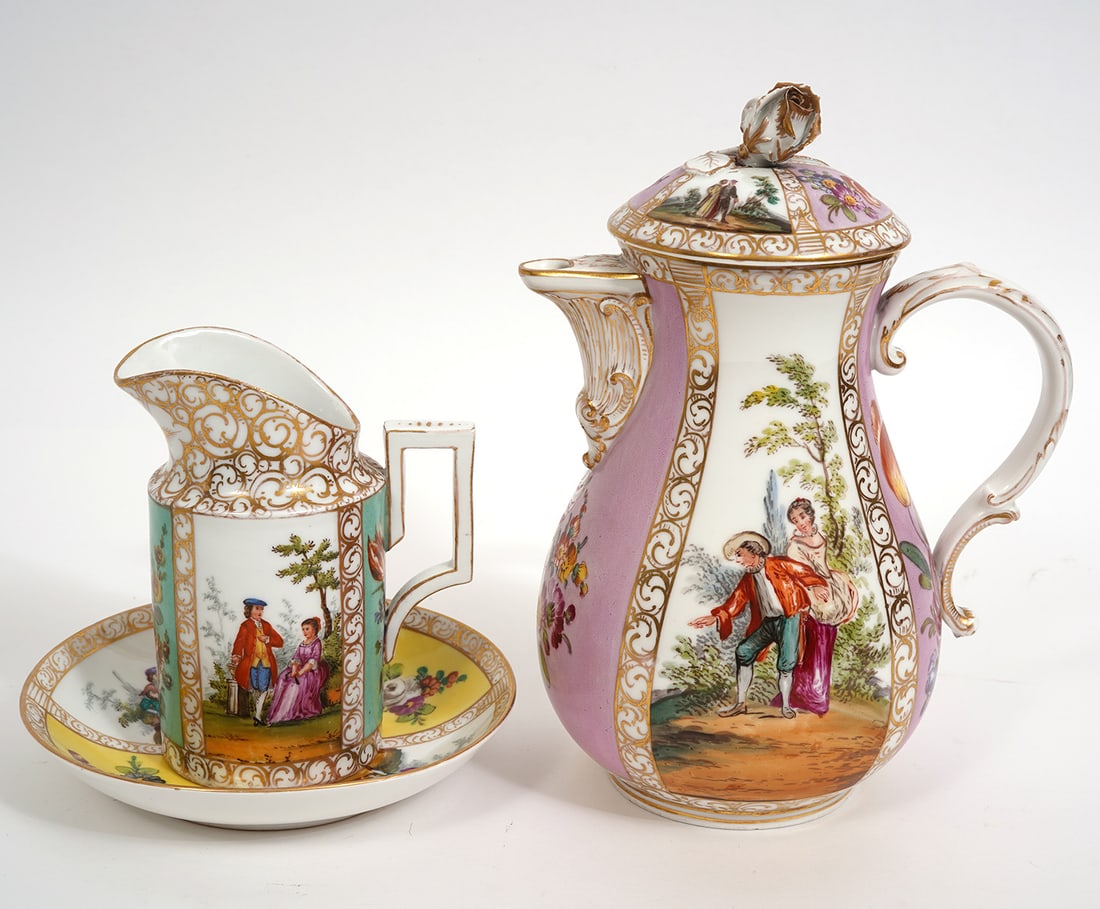 3 Pcs. Vintage Meissen Porcelain (1 of 13)