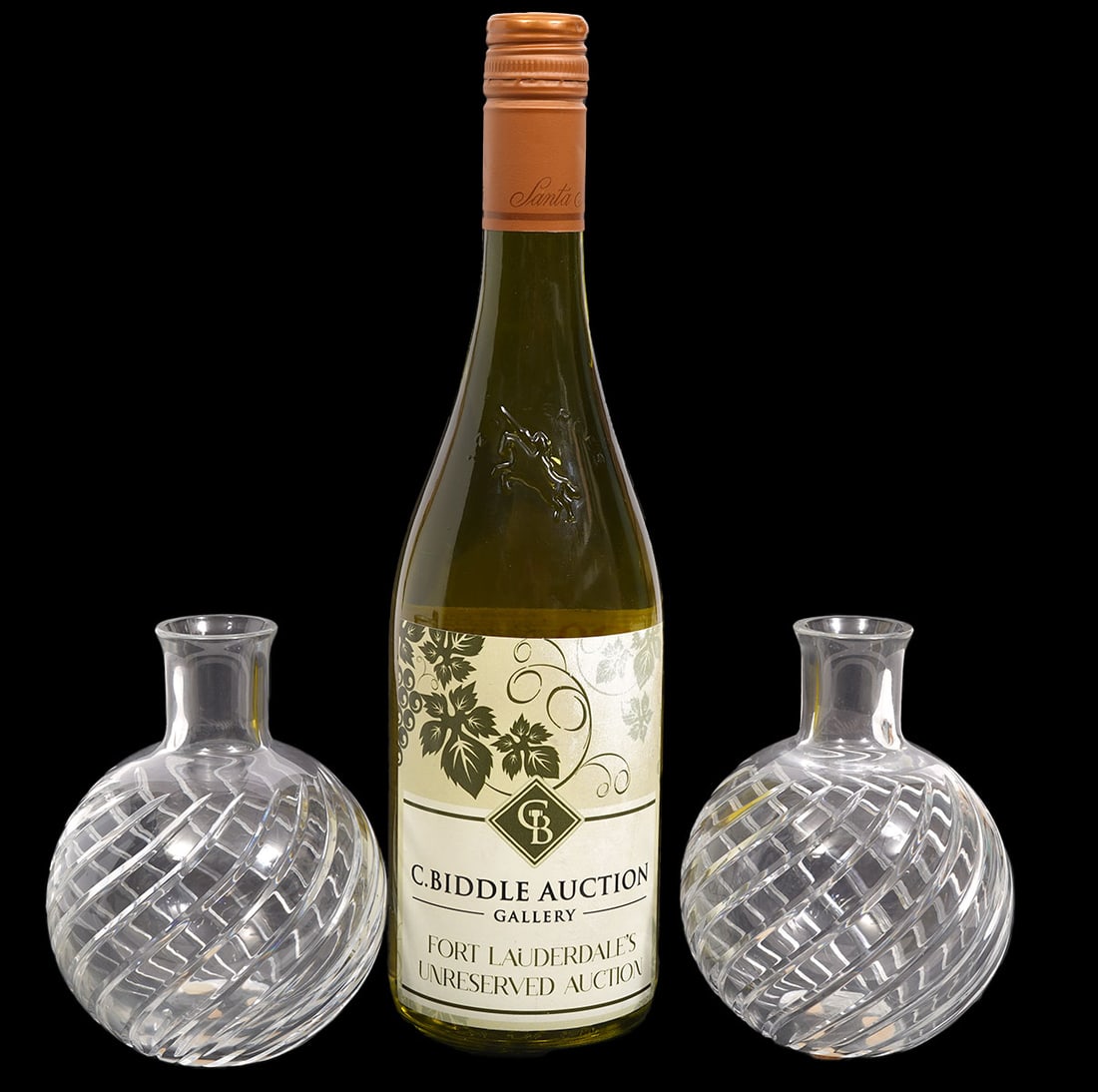 Pr. Baccarat Cyclades Crystal Vases - 2