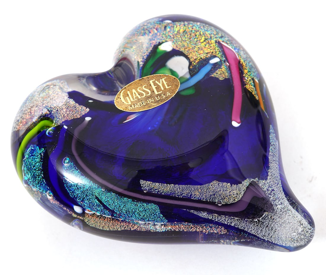 Four Assorted Art Glass Paperweights - 13