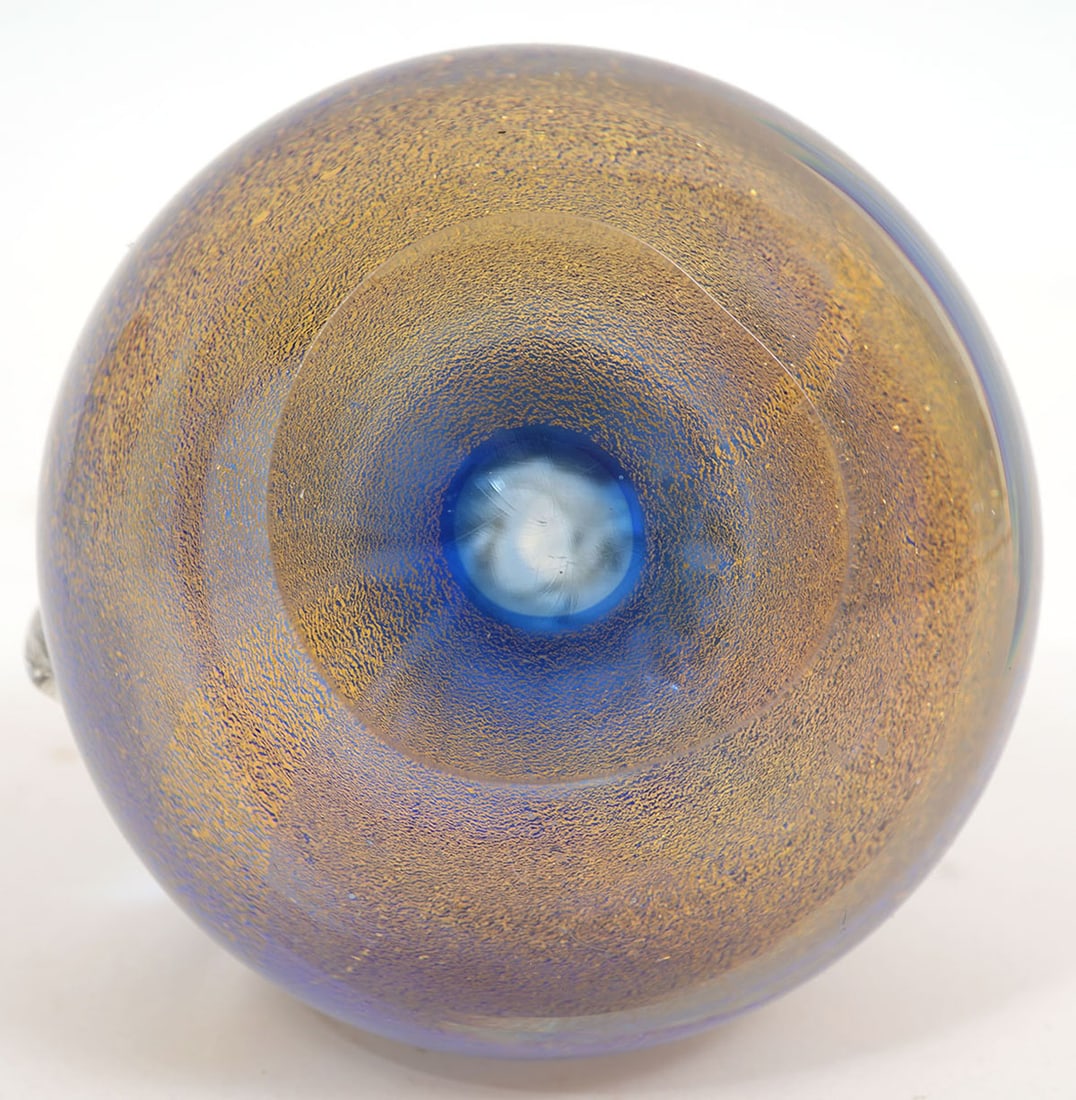 Four Assorted Art Glass Paperweights - 4