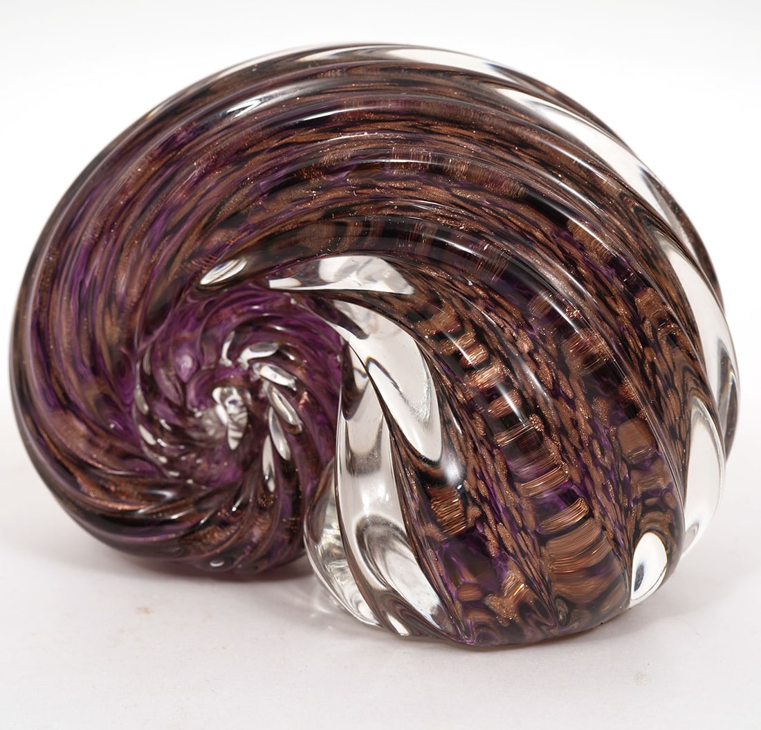 Three Assorted Art Glass Paperweights - 2