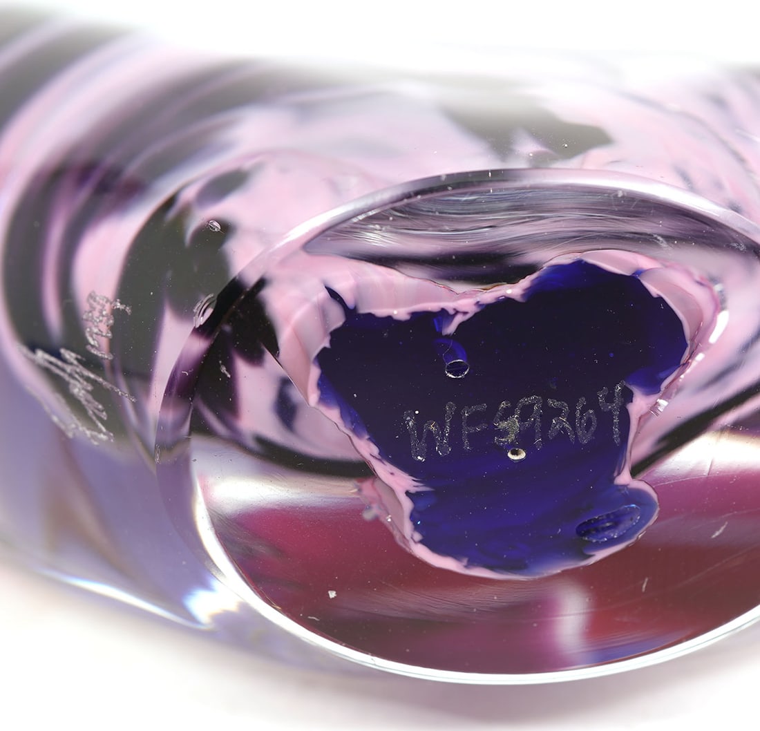 Three Assorted Art Glass Paperweights - 7