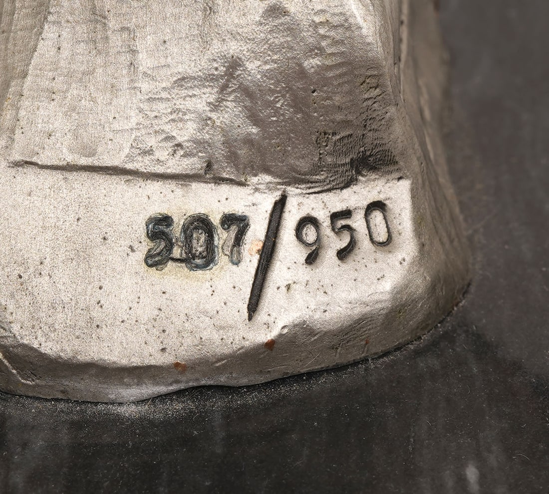 K. Cantrell 'Plains Monarch' Bronze Sculpture - 4