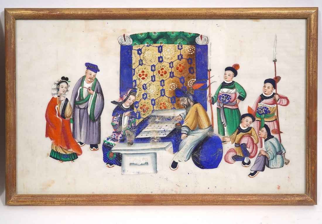 Group of 4 Chinese Gouache on Pith Paintings - 6