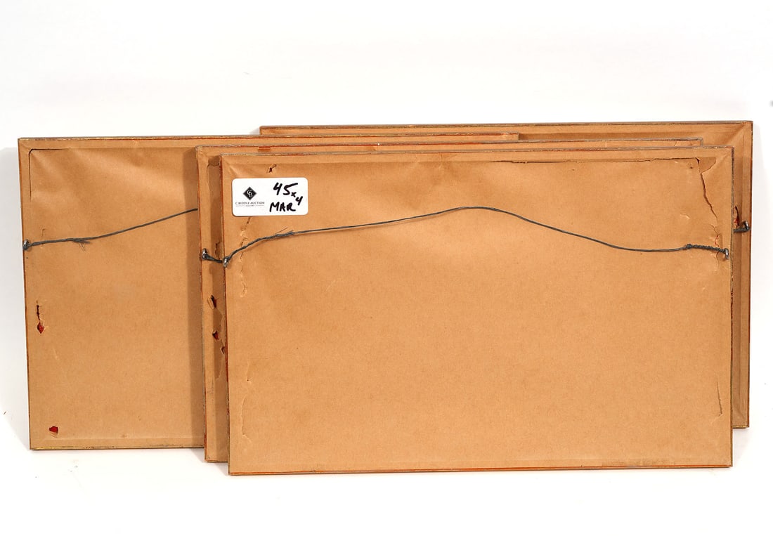 Group of 4 Chinese Gouache on Pith Paintings - 8