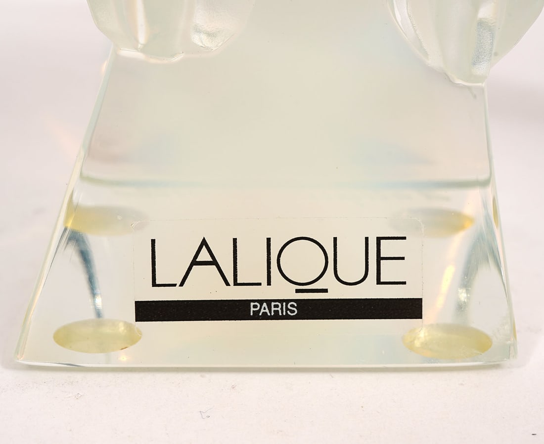 Group of 3 Crystal Figures Baccarat & Lalique - 8