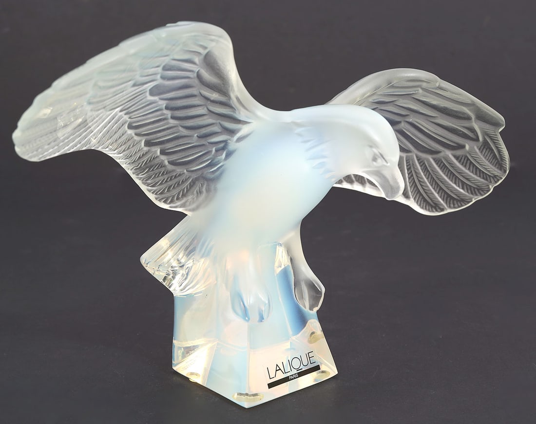 Group of 3 Crystal Figures Baccarat & Lalique - 9