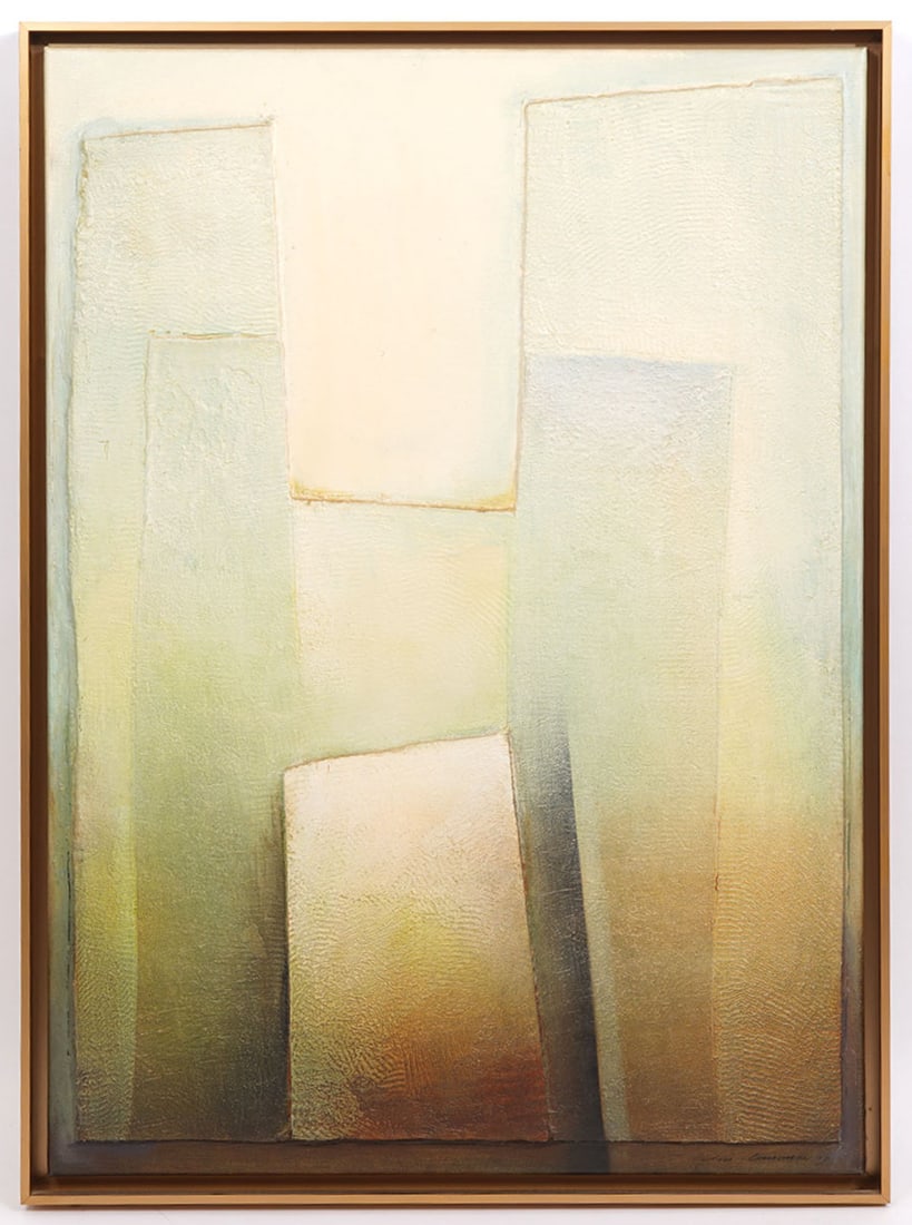 Marco Cremona Mixed Media Art Signed: Marco Cremona (Malta, b. 1951) Mixed media decorative art signed lower right. Measurements: 28.5"H x 20.5"W. Condition report: Good condition, please examine all photos closely. Contact C. Biddle Auct