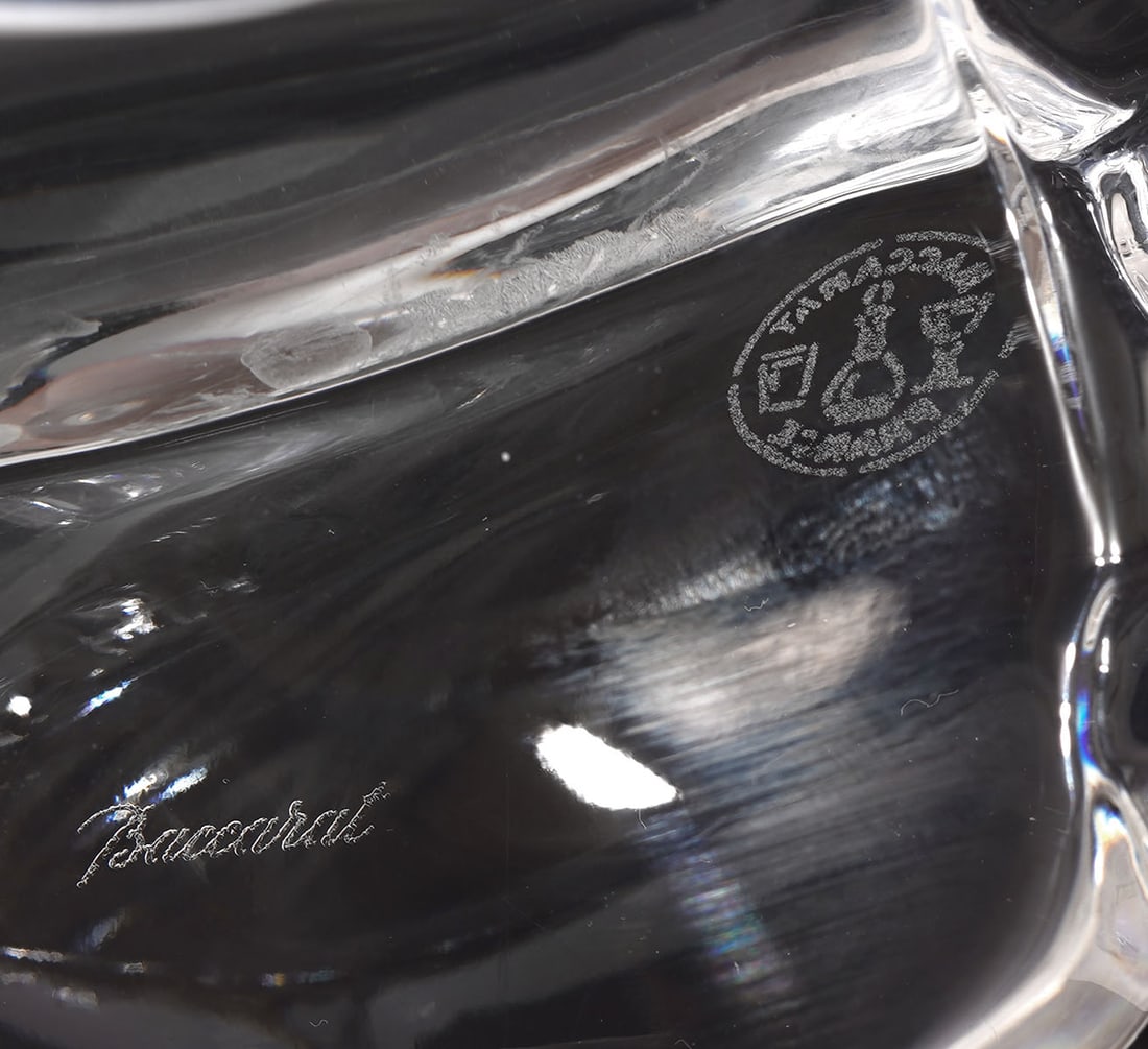 Baccarat Clear Crystal Rearing Horse Figurine - 7