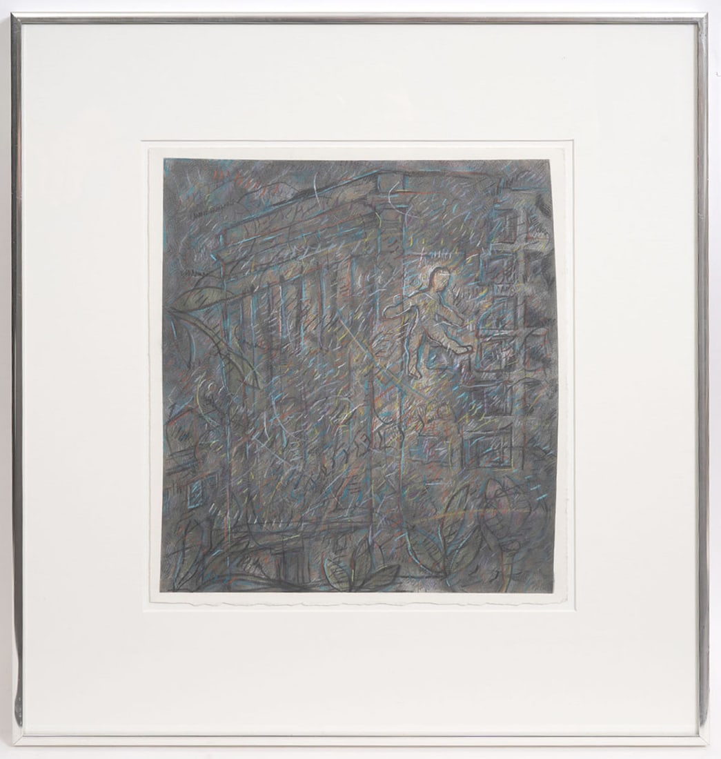 Framed Mixed Media on Paper (1 of 3)