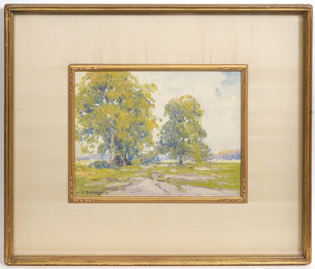 Landscape Signed Oil Painting in Gilt Frame (1 of 5)