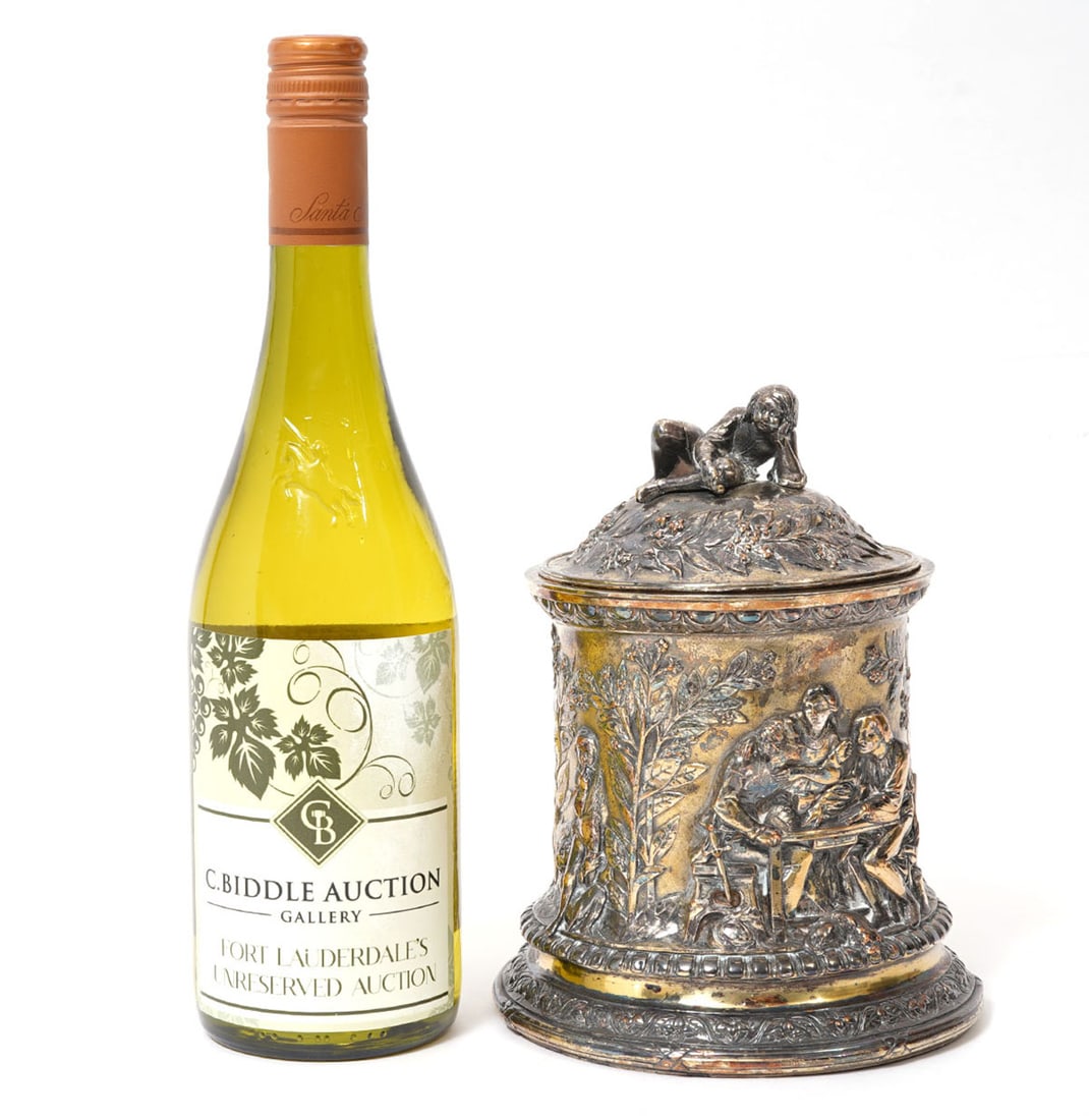 Elkington & Co. Silverplate Lidded Container (1 of 7)