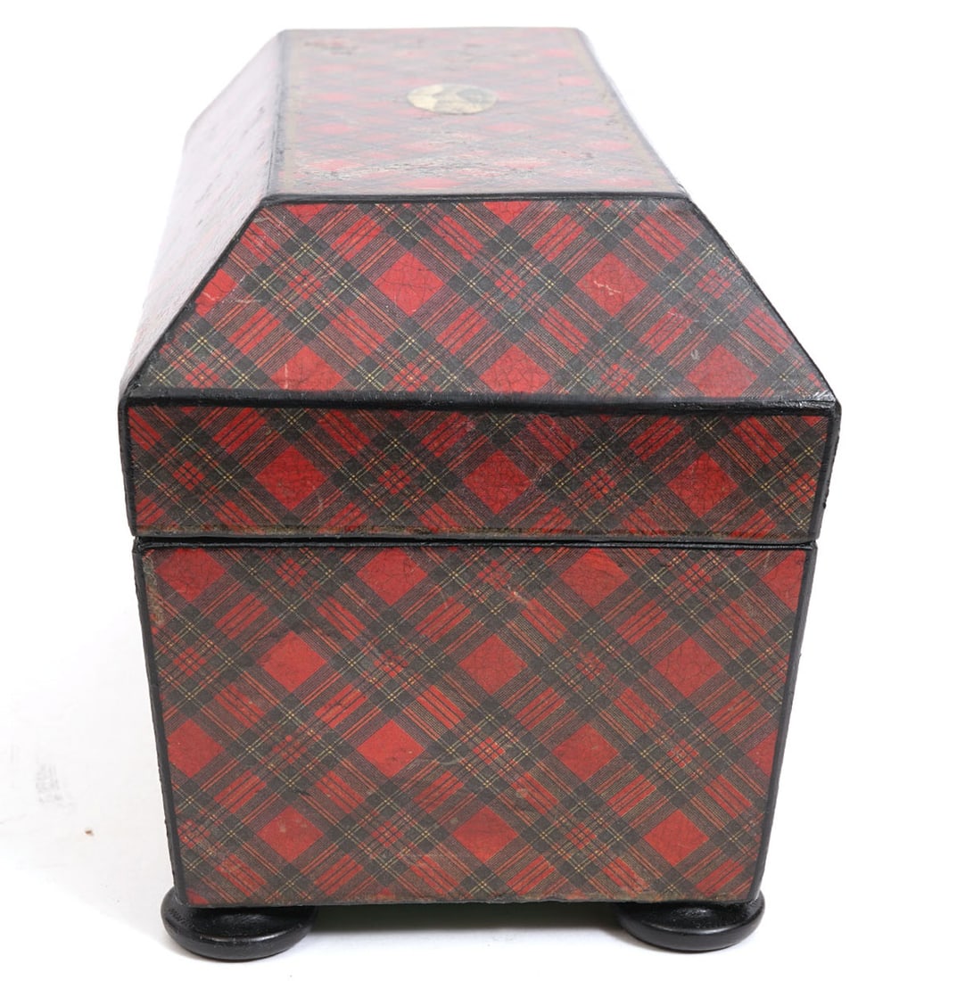 Two Scottish Stuart Tartan Ware Boxes - 10