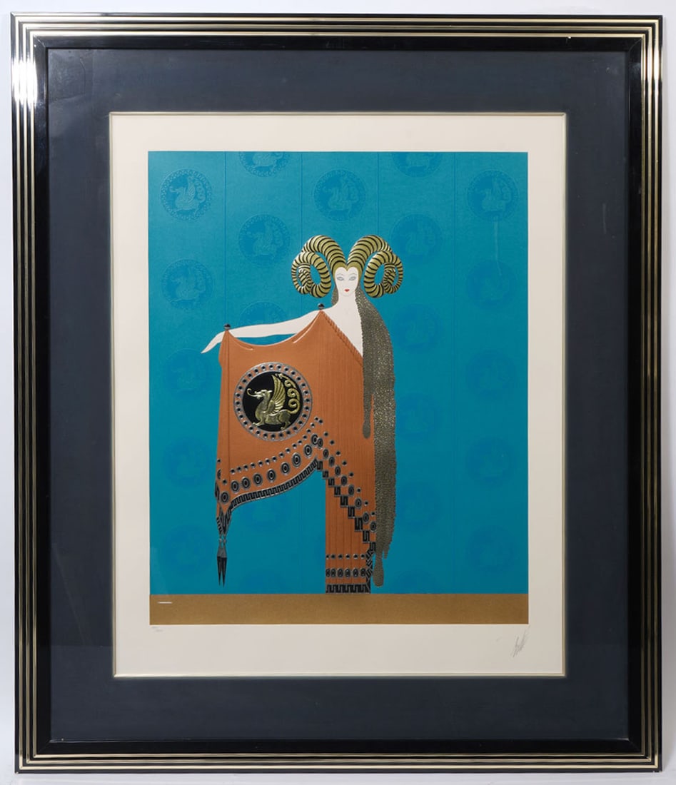 Erte "The Golden Fleece" Serigraph S/N (1 of 8)
