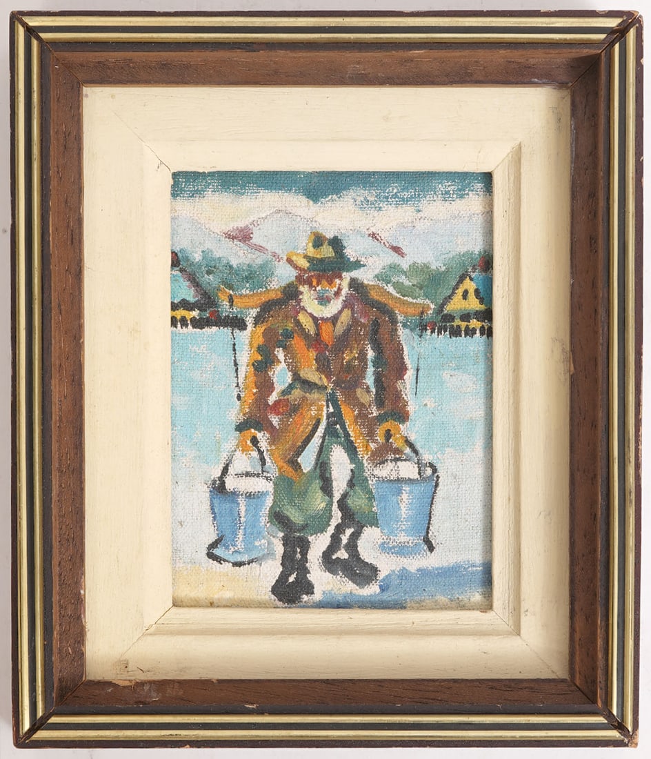 Attrb. to Emmanuel Mané-Katz Painting (1 of 3)