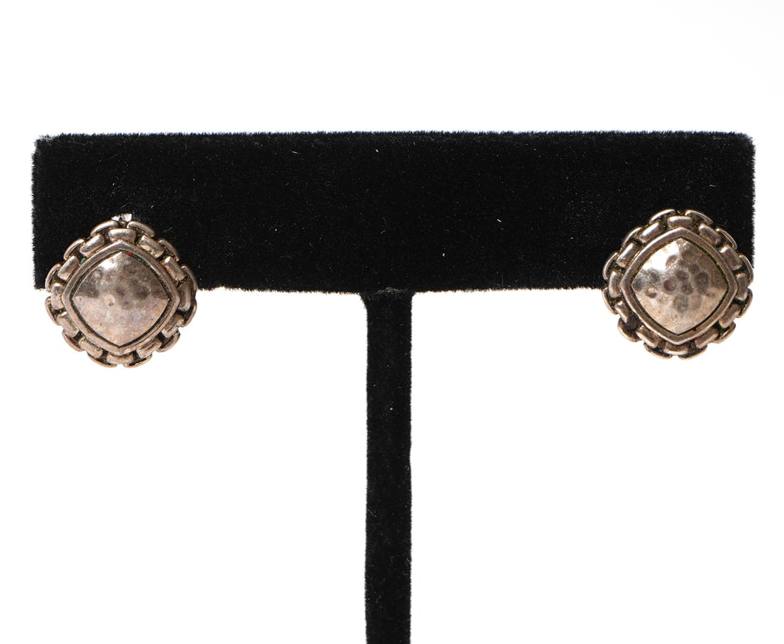 Pair Sterling 925 Earrings JAI By John Hardy (1 of 5)