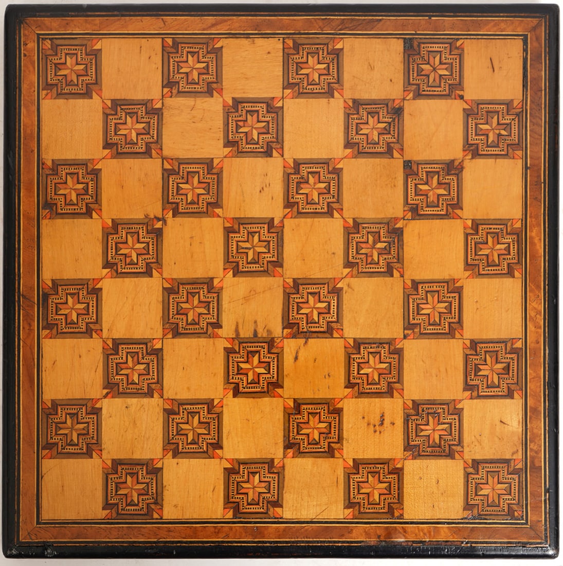 Hand Crafted Vintage Wooden Chess Board (1 of 8)