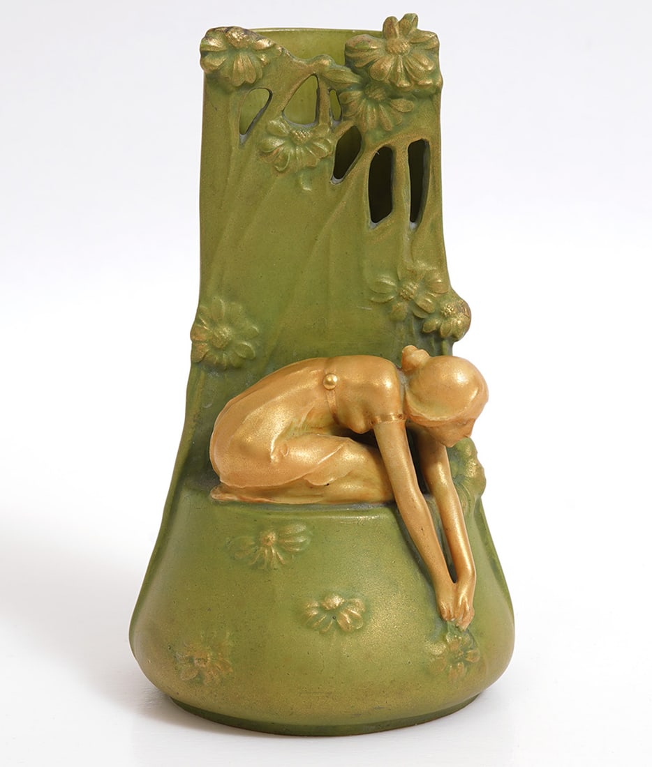 Austrian Amphora Ceramic Vase (1 of 6)
