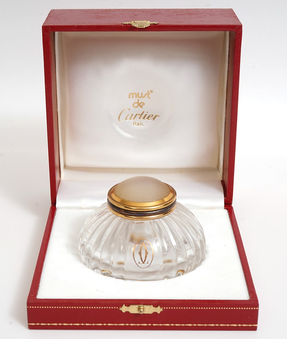 Cartier Crystal Encrier Inkwell (1 of 7)